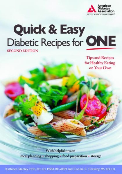 Quick & Easy Diabetic Recipes for One cover