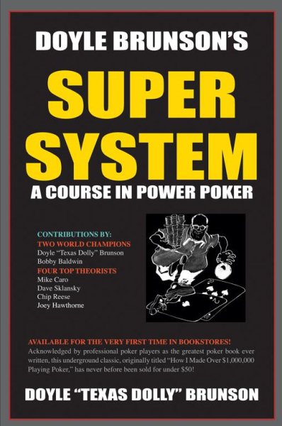Doyle Brunson's Super System cover