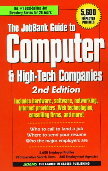 The JobBank Guide To Computer & High-Tech Companies cover