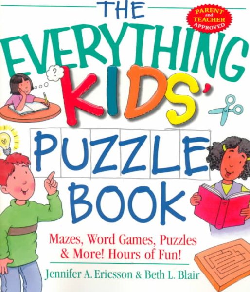 The Everything Kids' Puzzle Book (Everything Kids') cover