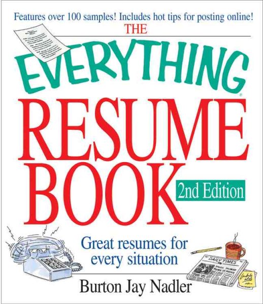 Everything Resume Book (Everything Series) cover