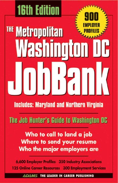 Washington D.C.Job Bank (16th) (Jobbank Series) cover
