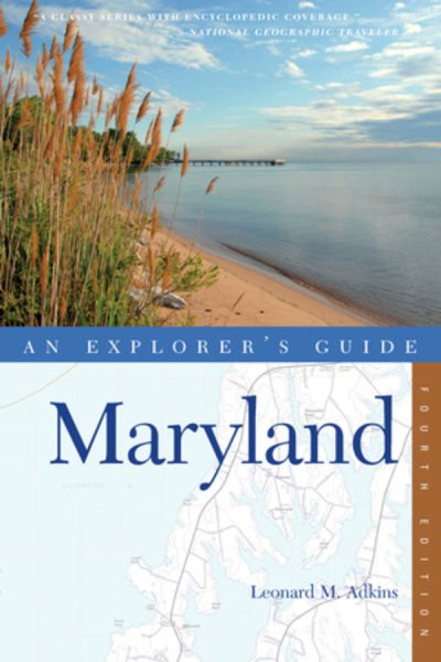 Explorer's Guide Maryland (Explorer's Complete) cover