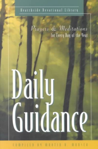 Daily Guidance: Prayers and Meditations for Every Day of the Year (The Hearthside Devotional Library) cover
