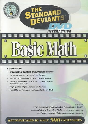 The Standard Deviants - Basic Math cover