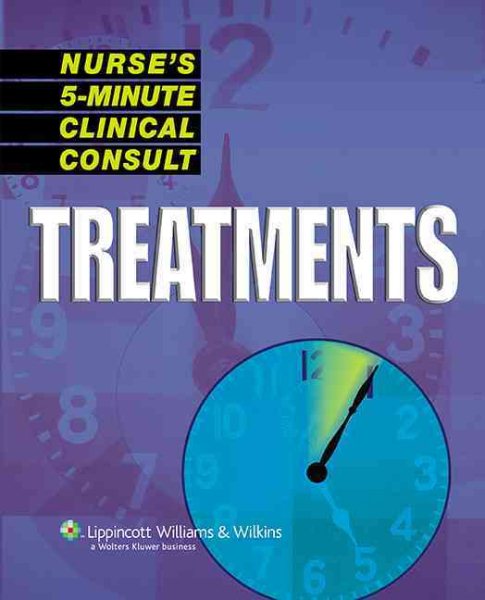 Nurse's 5-minute Clinical Consult: Treatments (LWW, Nurse's 5-Minute Clinical Consult: Treatments) cover