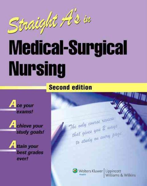 Straight A's in Medical-Surgical Nursing cover