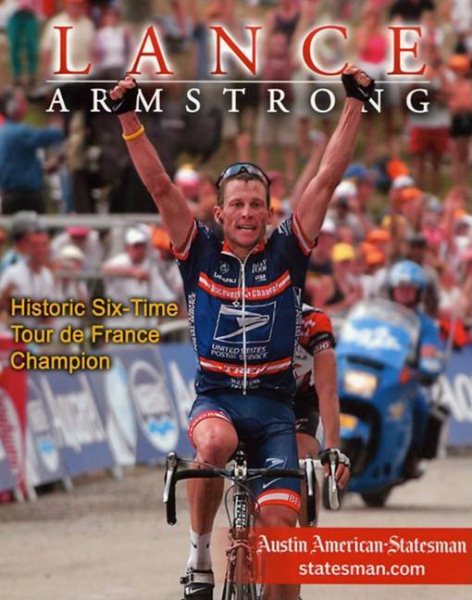 Lance Armstrong: Historic Six-Time Tour de France Champion cover