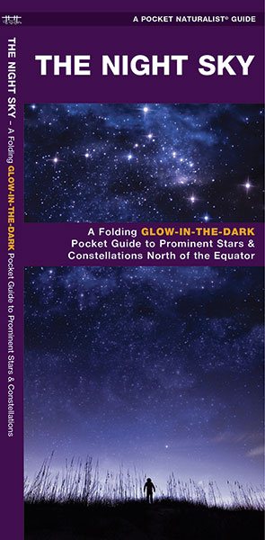 The Night Sky: A Glow-in-the-Dark Guide to Prominent Stars & Constellations North of the Equator (Pocket Naturalist Guide Series) cover