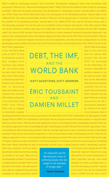 Debt, the IMF, and the World Bank: Sixty Questions, Sixty Answers cover