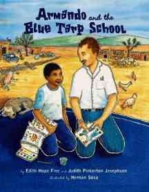 Armando and the Blue Tarp School (English and Spanish Edition) cover