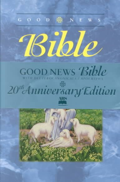 Good News Bible: With Deuterocanonicals/Apocrypha : English cover