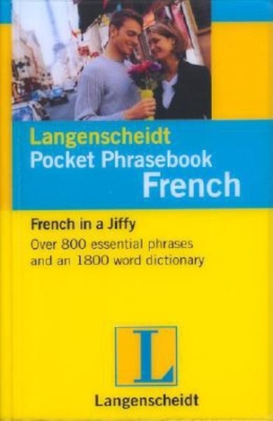 Langenscheidt Pocket Phrasebook French: With Travel Dictionary and Grammar (French Edition) cover