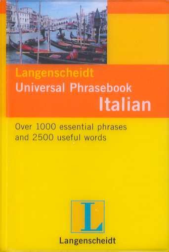 Langenscheidt's Universal Phrasebook Italian (Italian Edition)
