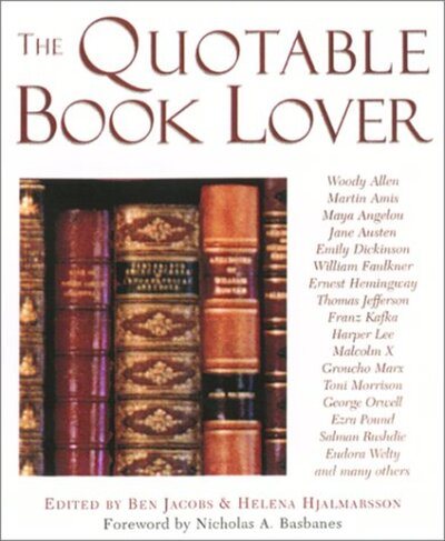 The Quotable Book Lover cover