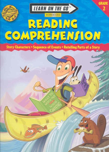 Reading Comprehension Grade 2: Story Characters, Sequence of Events, Retelling Parts of a Story (Learn on the Go) cover