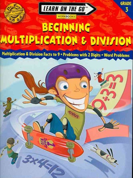 Beginning Multiplication & Division (Learn on the Go Workbooks) cover