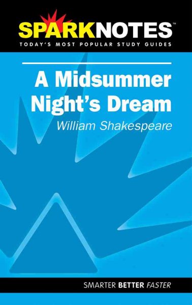 Sparknotes a Midsummer Night's Dream cover