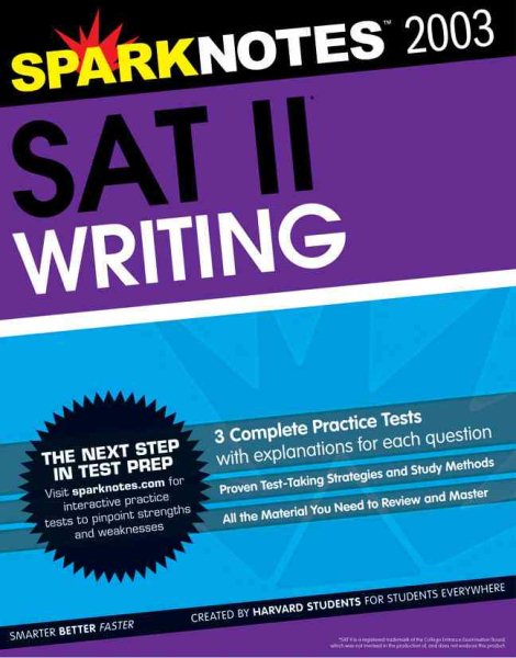 SAT II Writing (SparkNotes Test Prep)