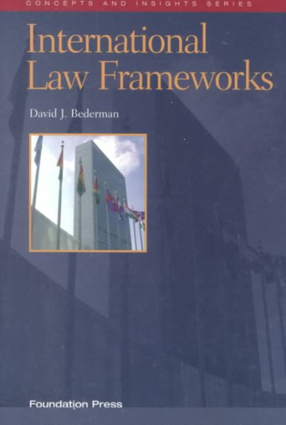 International Law Frameworks (Concepts and Insights) cover