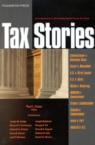 Tax Stories (Supplement) cover