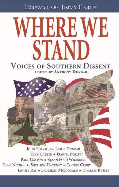 Where We Stand: Voices of Southern Dissent cover