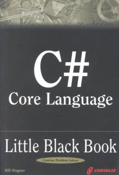 C# Core Language Little Black Book cover