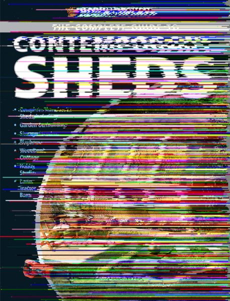 Black & Decker Complete Guide to Contemporary Sheds cover