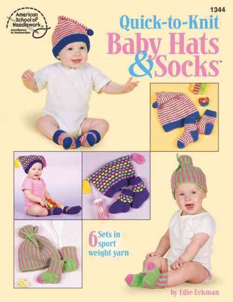 Quick-to-Knit Baby Hats & Socks