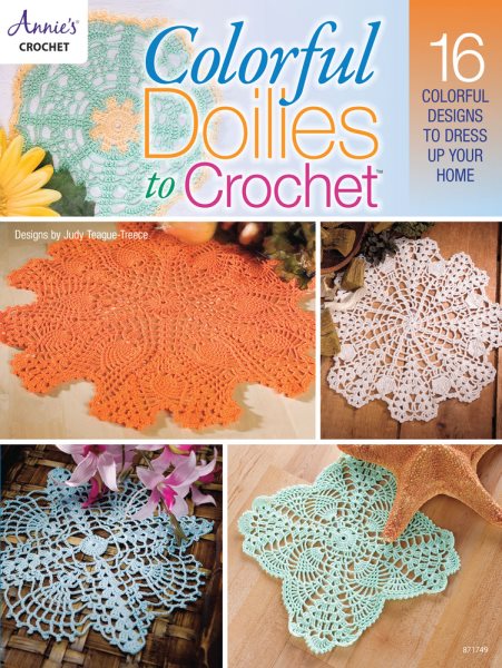 Colorful Doilies To Crochet cover