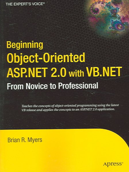 Beginning Object-Oriented ASP.NET 2.0 with VB .NET: From Novice to Professional (Beginning: From Novice to Professional) cover
