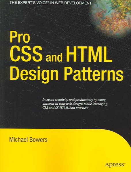 Pro CSS and HTML Design Patterns cover