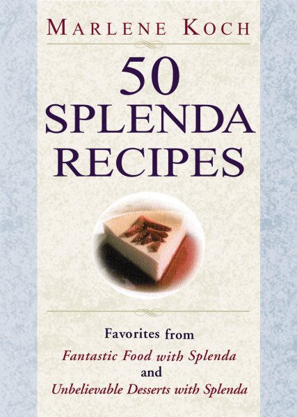 50 Splenda Recipes cover