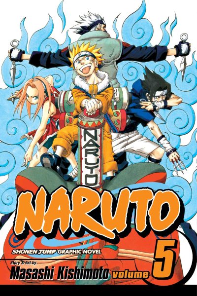 Naruto, Vol. 5: The Challengers cover