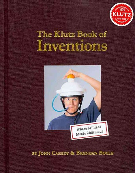 The Klutz Book of Inventions, 7.5" Length x 1" Width x 9" Height , Black cover