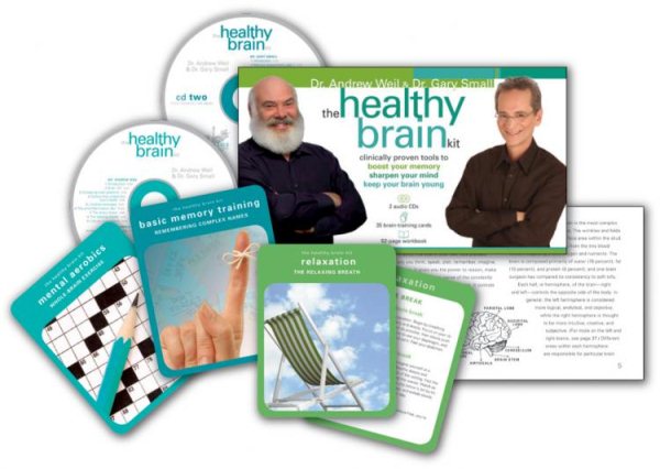 The Healthy Brain Kit: Clinically Proven Tools to Boost Your Memory, Sharpen Your Mind, and Keep Your Brain Young cover