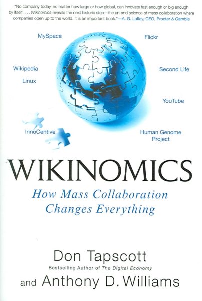 Wikinomics: How Mass Collaboration Changes Everything cover