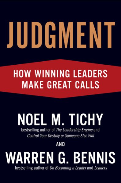 Judgment: How Winning Leaders Make Great Calls cover