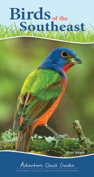 Birds of the Southeast: Your Way to Easily Identify Backyard Birds (Adventure Quick Guides) cover