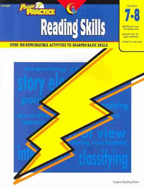 Reading Skills, Gr. 7-8 (Power Practice)