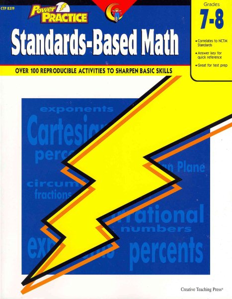 Power Practice: Standards-Based Math, Gr. 7-8 cover