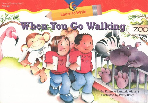When You Go Walking Learn to Write Reader cover