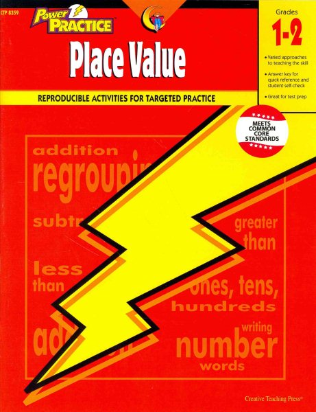 Power Practice Place Value, Gr. 1-2 (Math Power Practice)