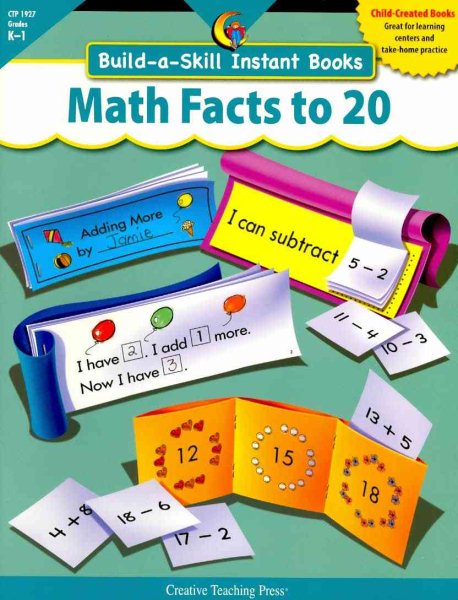 MATH FACTS TO 20, BUILD-A-SKILL INSTANT BOOKS cover