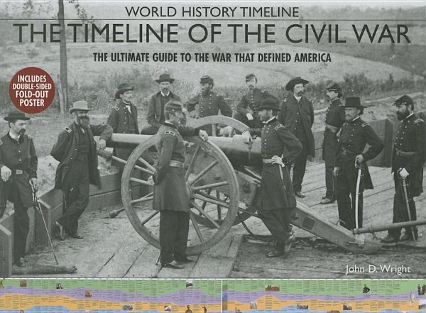 The Timeline of the Civil War (World History Timeline) cover