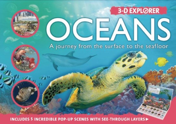 Oceans: A Journey from the Surface to the Seafloor (3-D Explorer) cover