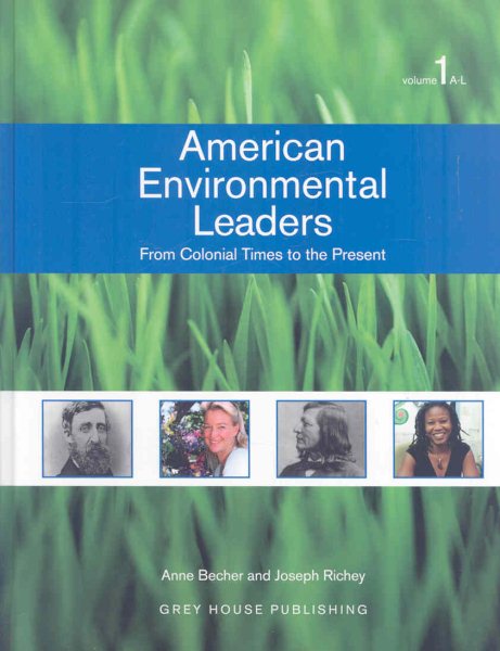 American Environmental Leaders 2 Vol Set cover