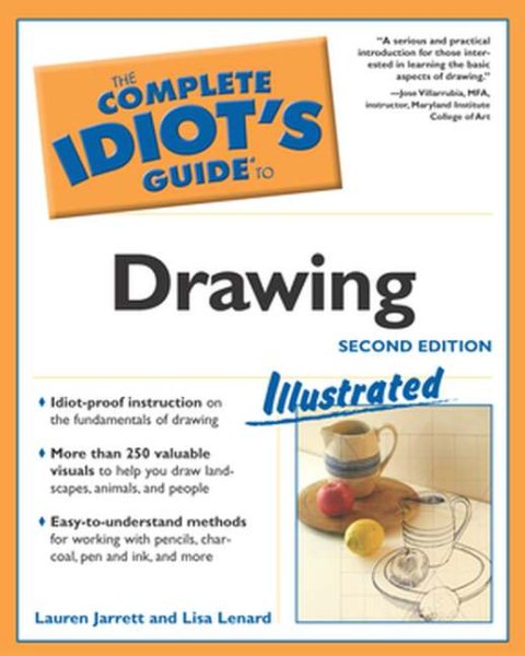 The Complete Idiot's Guide to Drawing, 2E cover