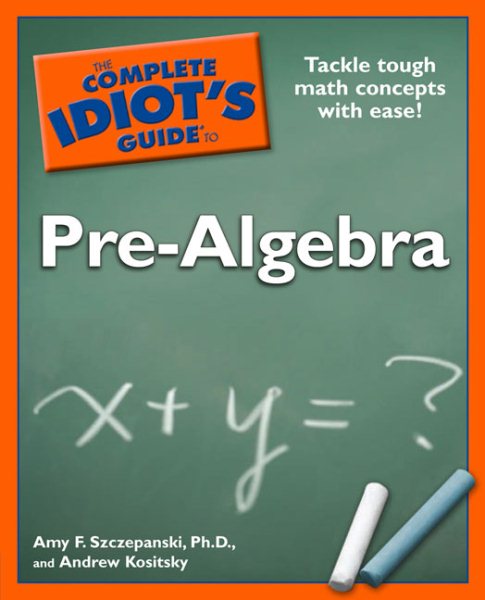 The Complete Idiot's Guide to Pre-Algebra cover