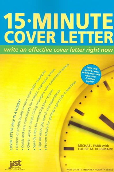 15 Minute Cover Letter cover